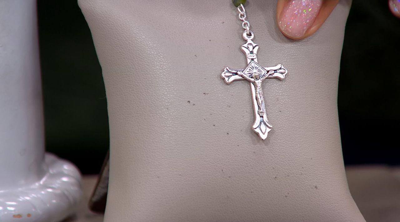 Connemara Marble Small Rosary with Keepsake Box