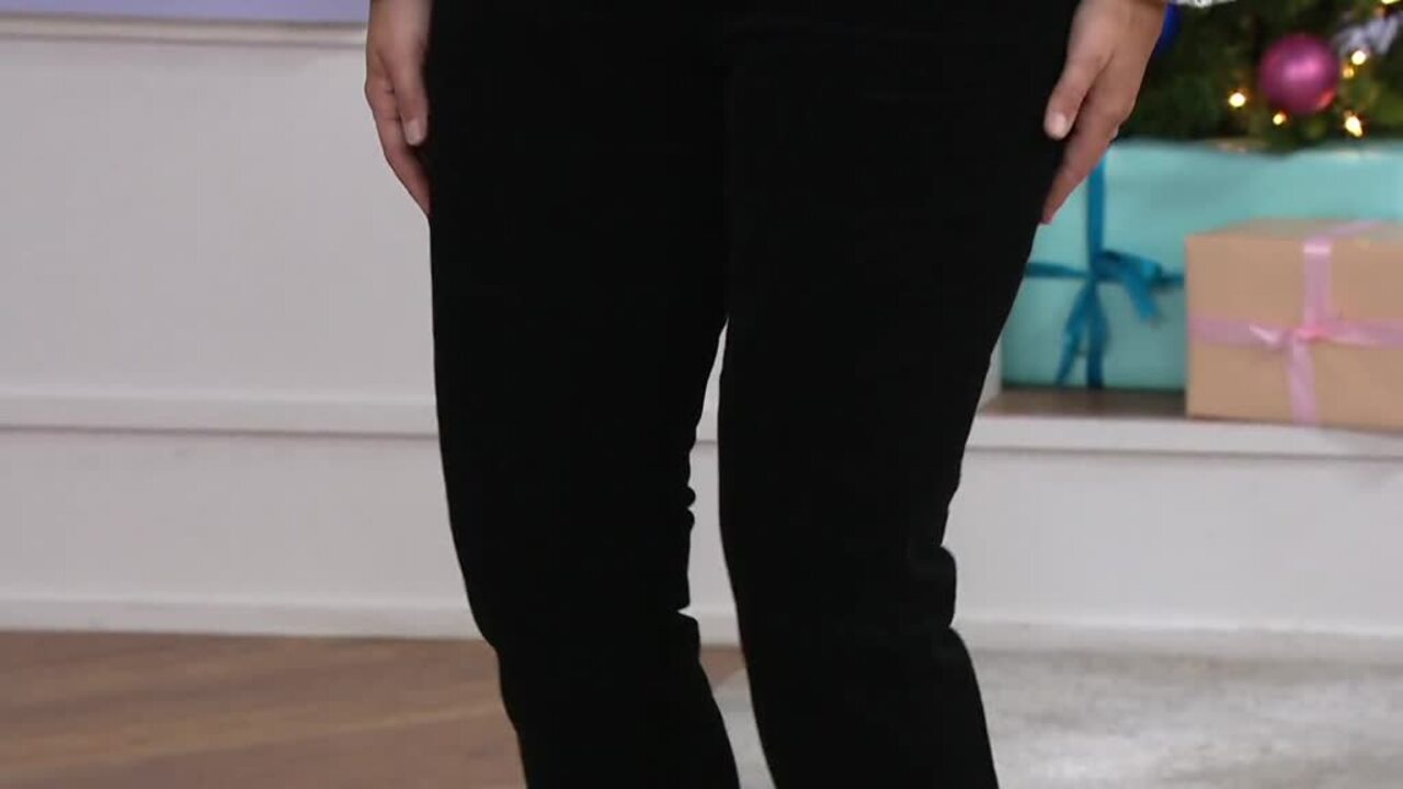 nydj corduroy straight leg