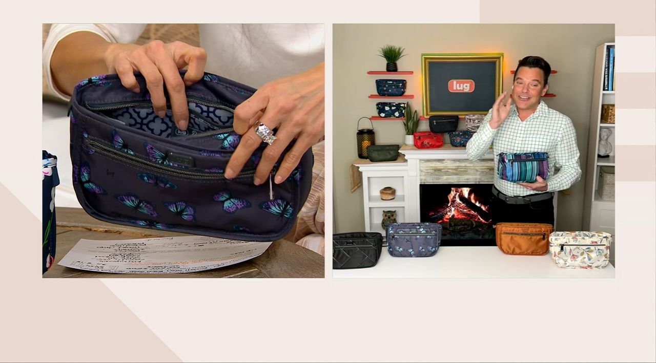 Vera Bradley Travel Cosmetic Bags Review - an indigo day