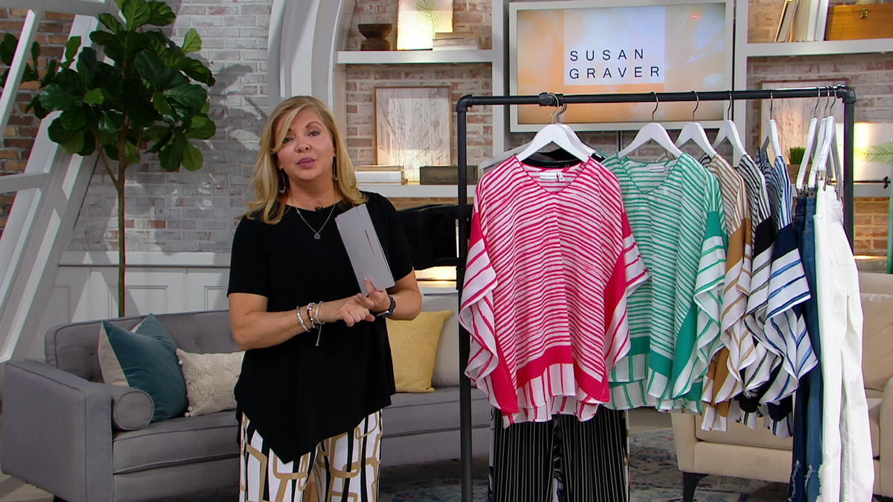 Qvc susan graver scarf tops online