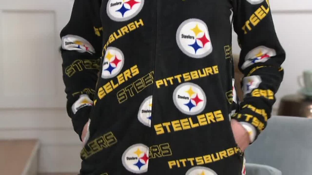 Ladies Pittsburgh Steelers Black NFL Fusion Pajama Pants by Concepts Sports