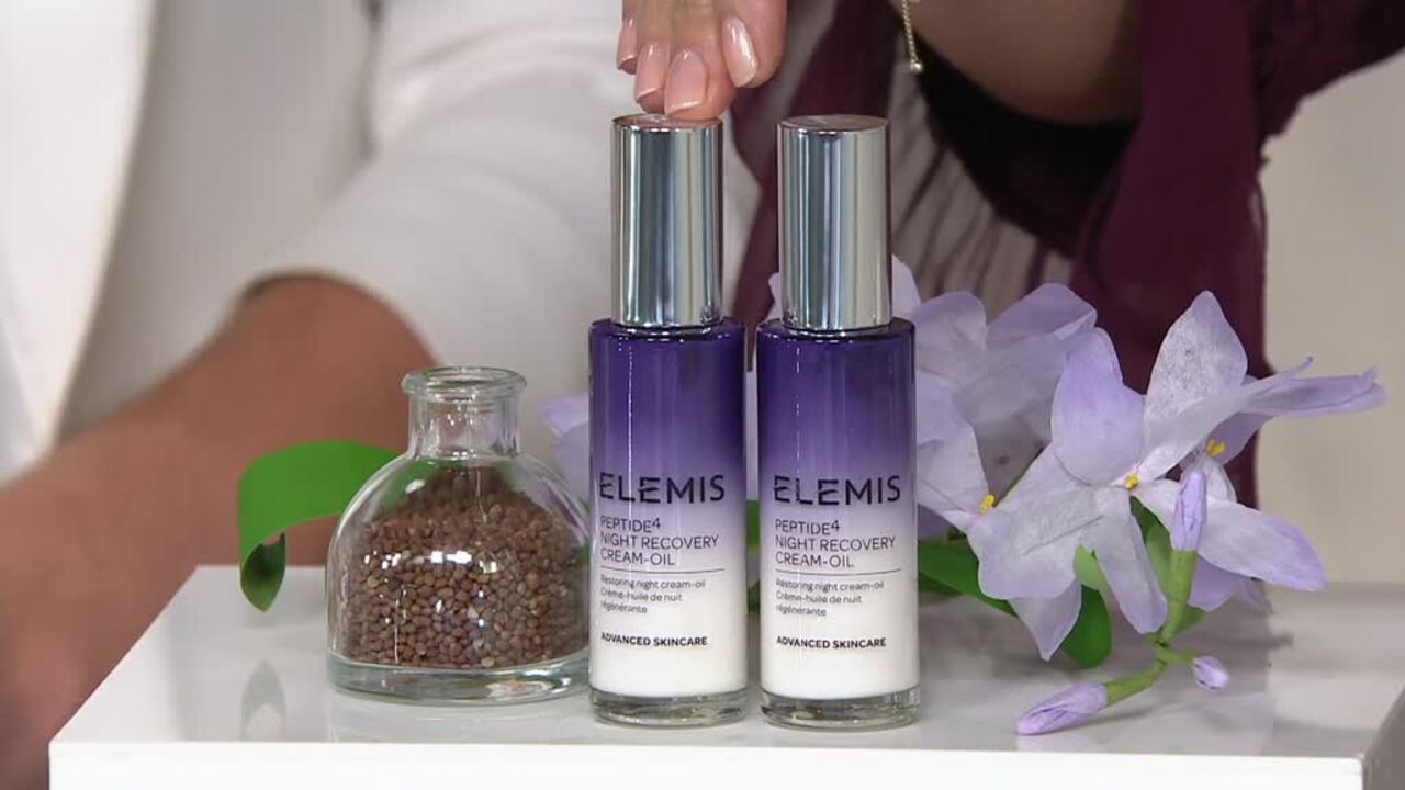 ELEMIS Peptide4 Night Recovery Cream-Oil