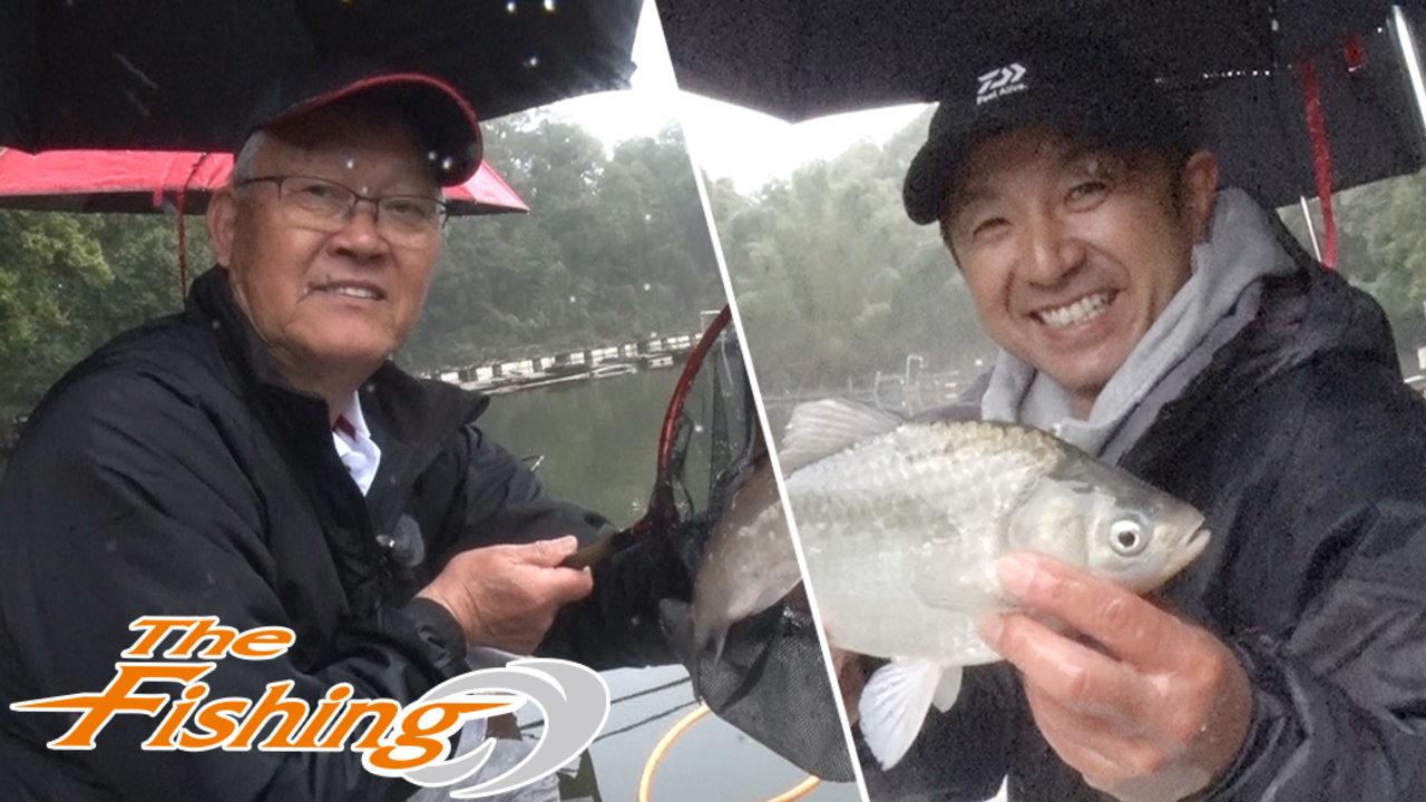 The Fishing バスプロ 清水盛三 ヘラ師 浜田優 カリスマ2人のへらぶな釣り へら Daiwa Channel