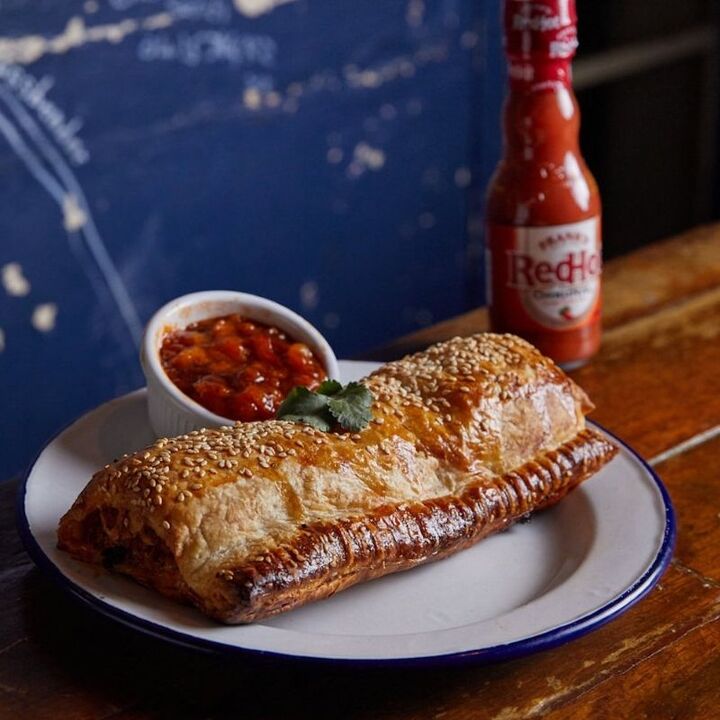 Wings x Tins Spicy Sausage Roll