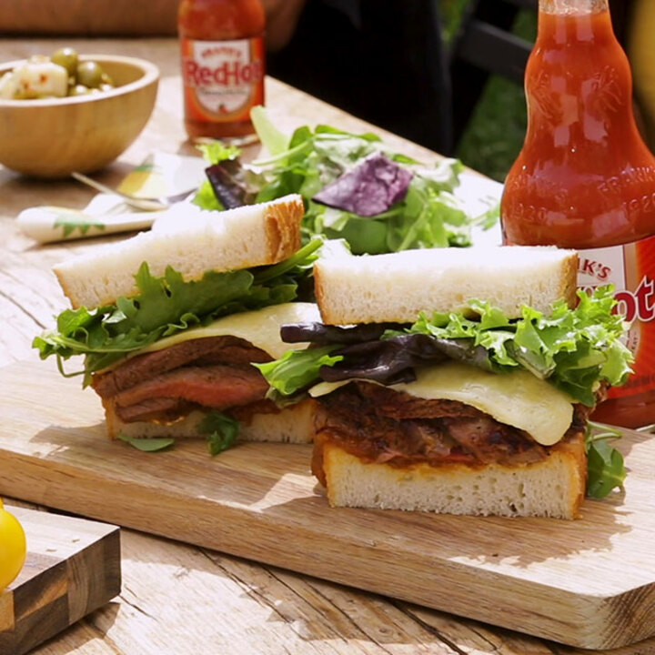 Grilled Steak Sandwich (With Video)