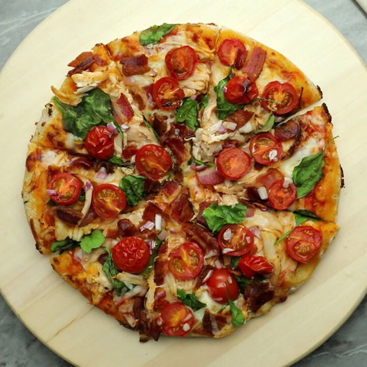 Spicy Chicken Pizza