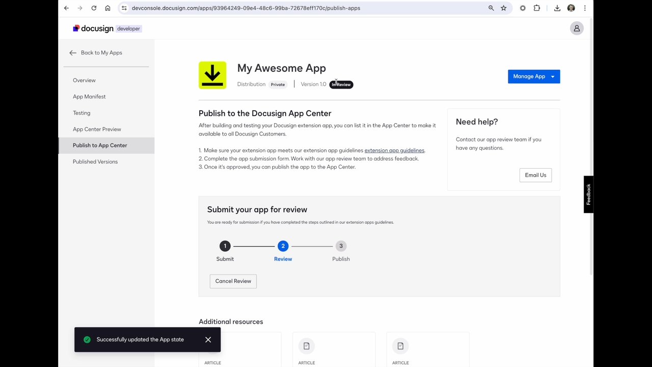 Developer Videos | Docusign