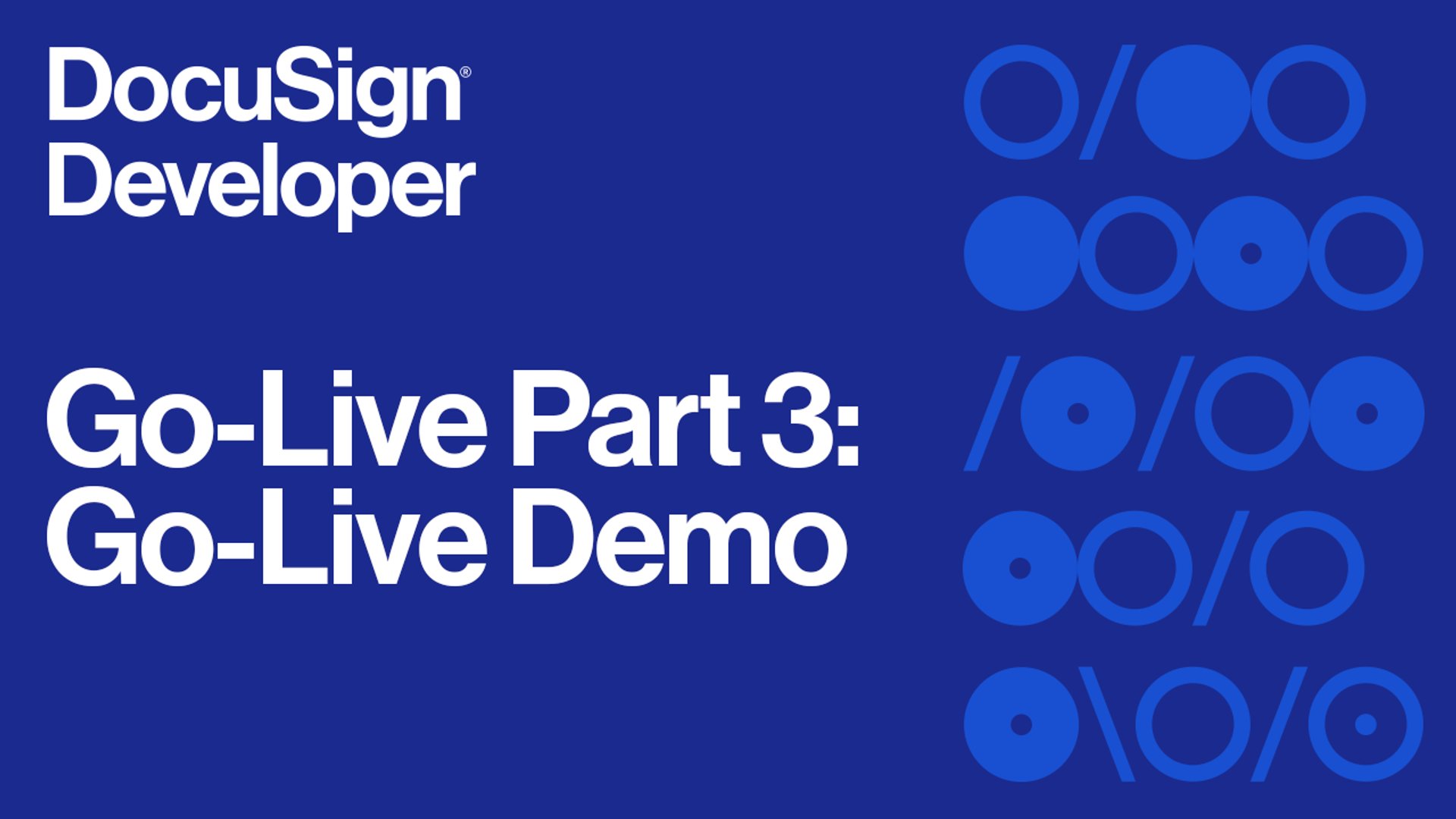 Developer Videos | Docusign