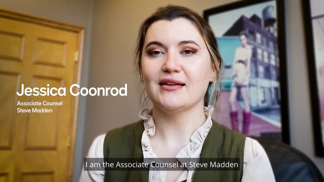 Steve Madden - Customer Success Story (Jessica Coonrod - Associate Counsel)