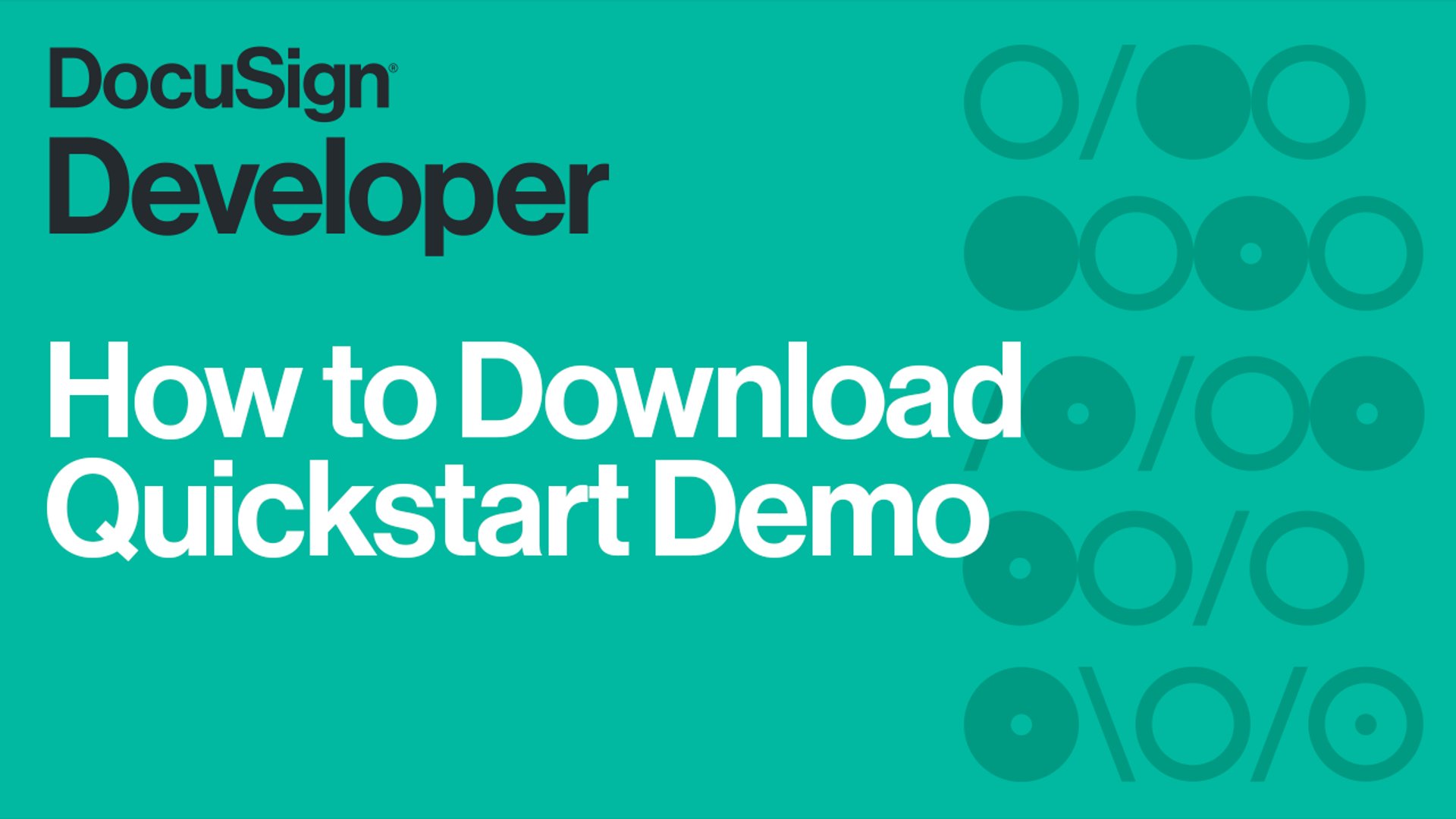 Developer Videos | Docusign