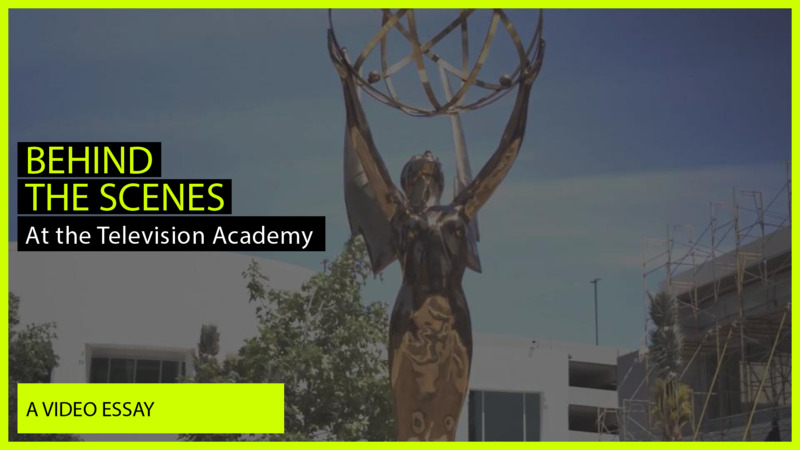 Behind the Scenes at the Television Academy