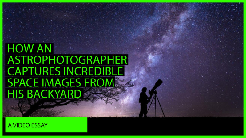 How an astrophotographer captures incredible space images from his backyard