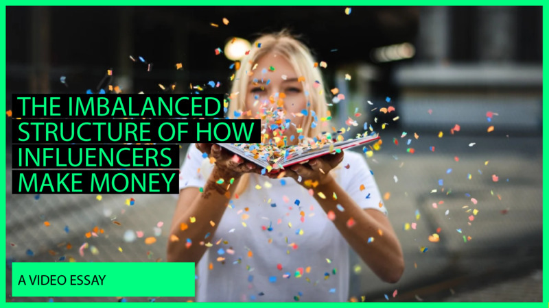 The Imbalanced Structure Of How Influencers Make Money
