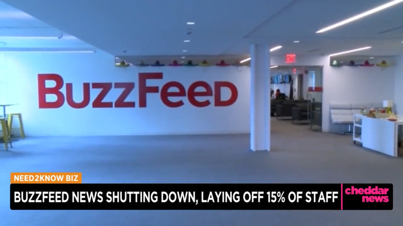 BuzzFeed News to Be Shuttered in Corporate Cost Cutting Move
