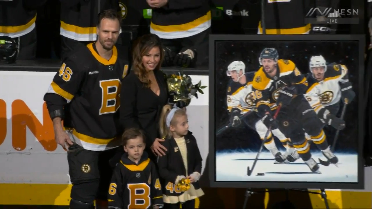 Bruins Honor David Krejci With Ceremony For 1000 Games Milestone