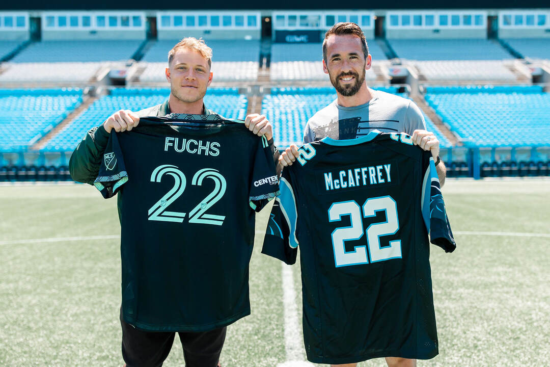 The 22 Jersey Exchange: Christian McCaffrey Meet Christian Fuchs