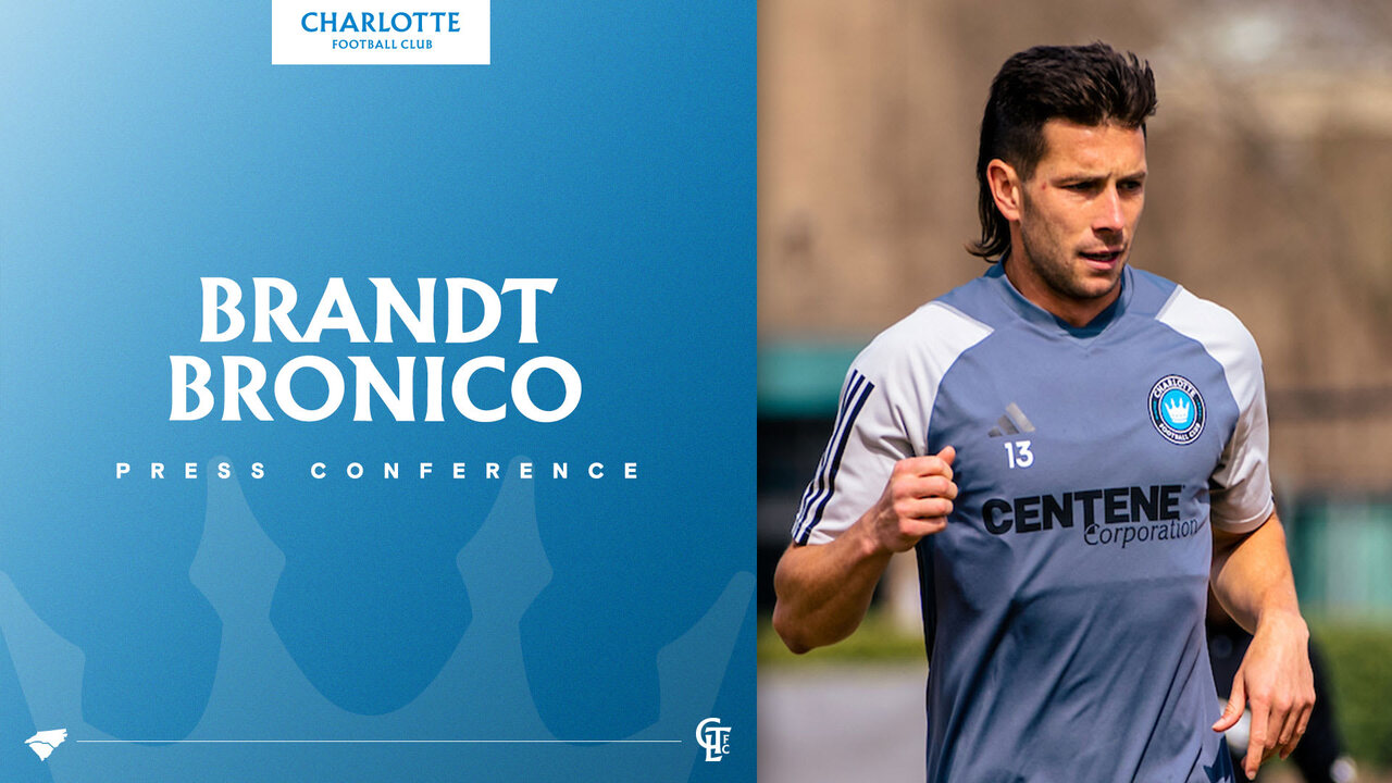 Brandt Bronico is living the dream with Charlotte FC