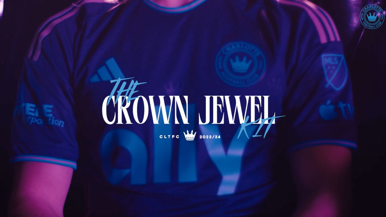 Men's Adidas Purple Charlotte FC 2023 Crown Jewel Kit Authentic Jersey