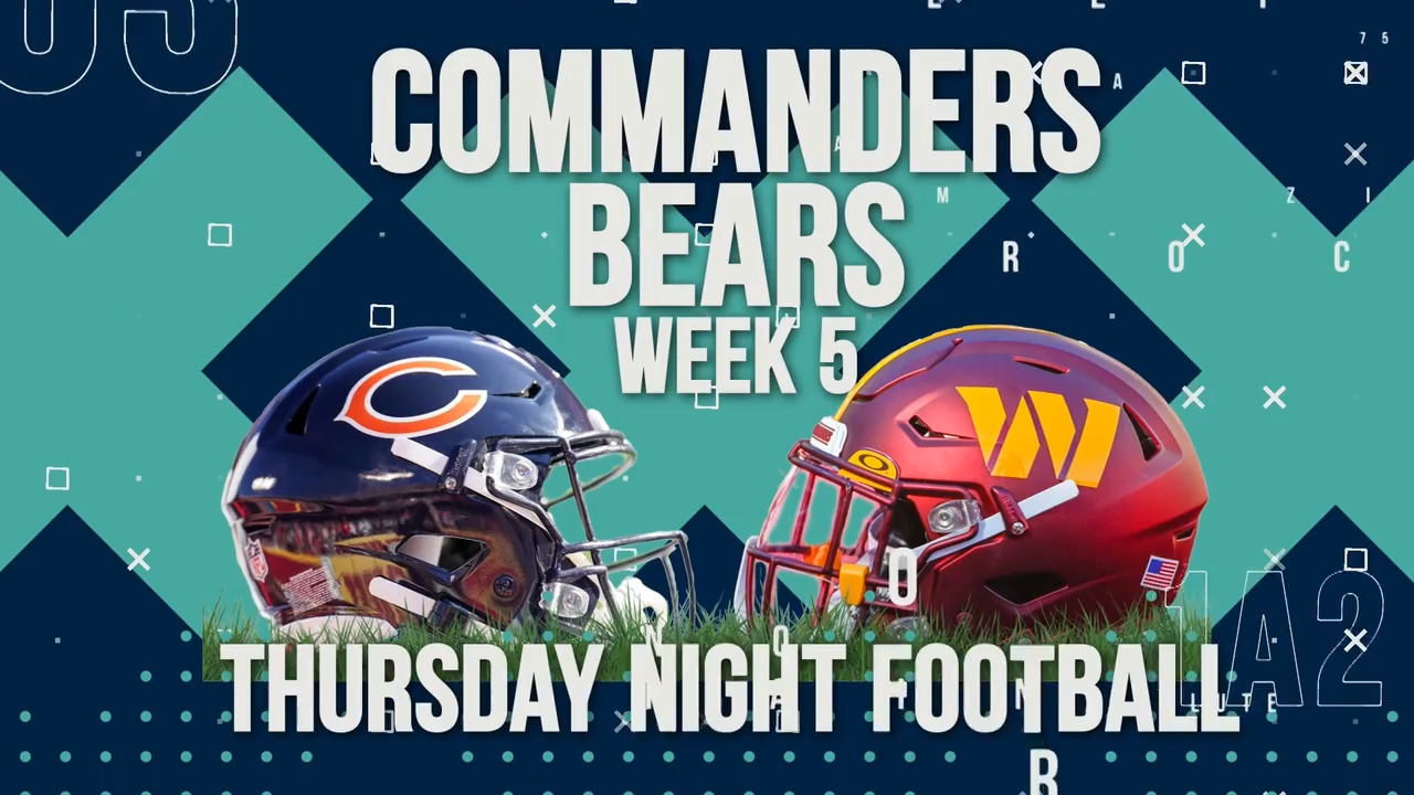 Commanders-Bears Week 5 injury report
