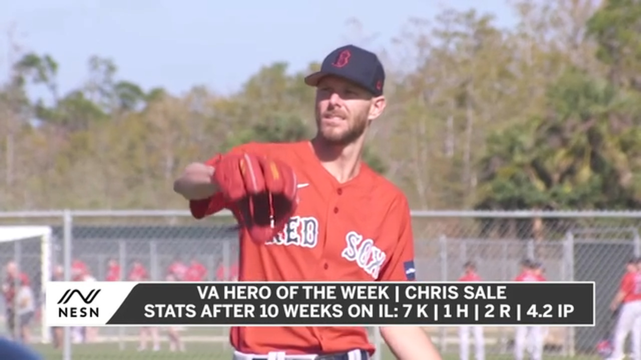 VA Hero of the Week  Chris Sale Strikes Out Seven Batters In Return From IL