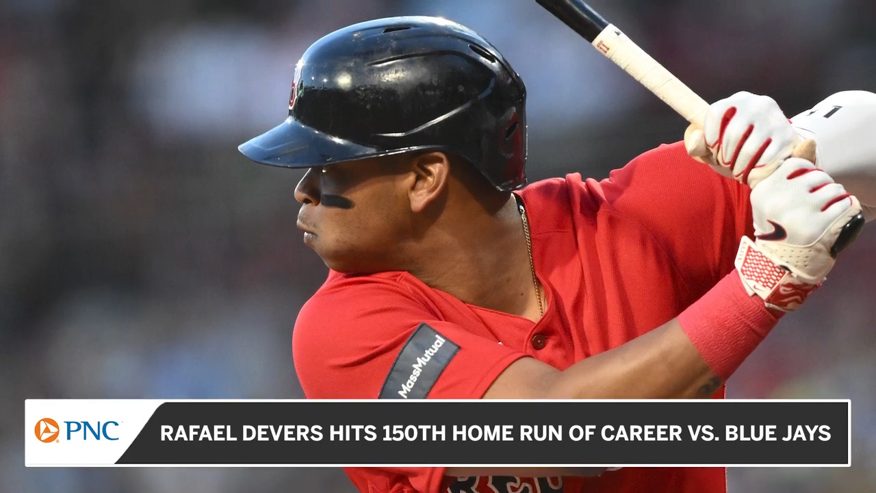 Rafael Devers reaches Red Sox milestone with 150th career home run