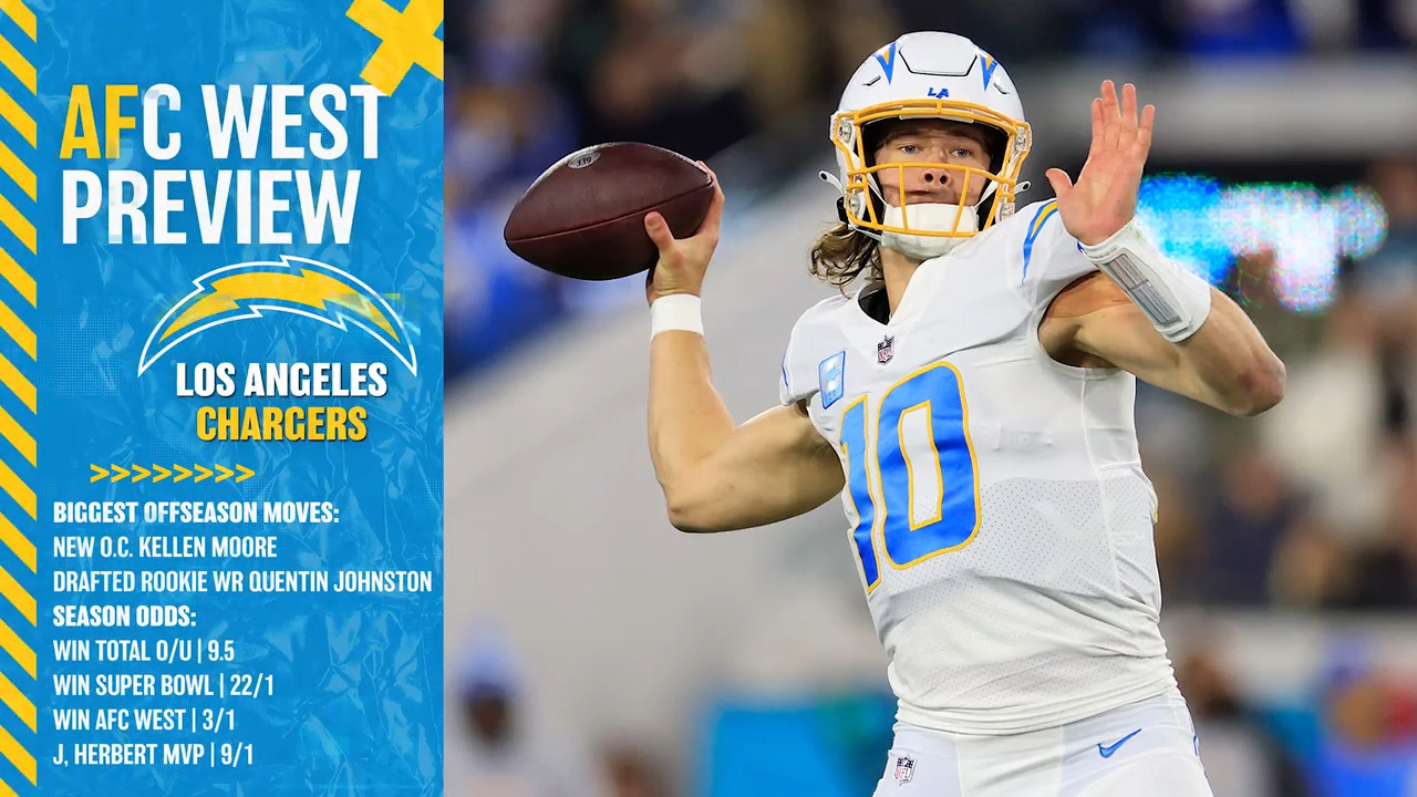 Los Angeles Chargers Futures Odds: Super Bowl, AFC Championship, AFC West,  Win Total, Playoffs