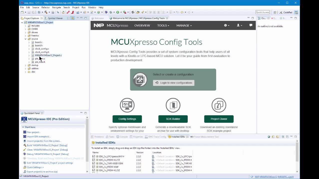 Create, Build and Debug SDK Project - NXP Community