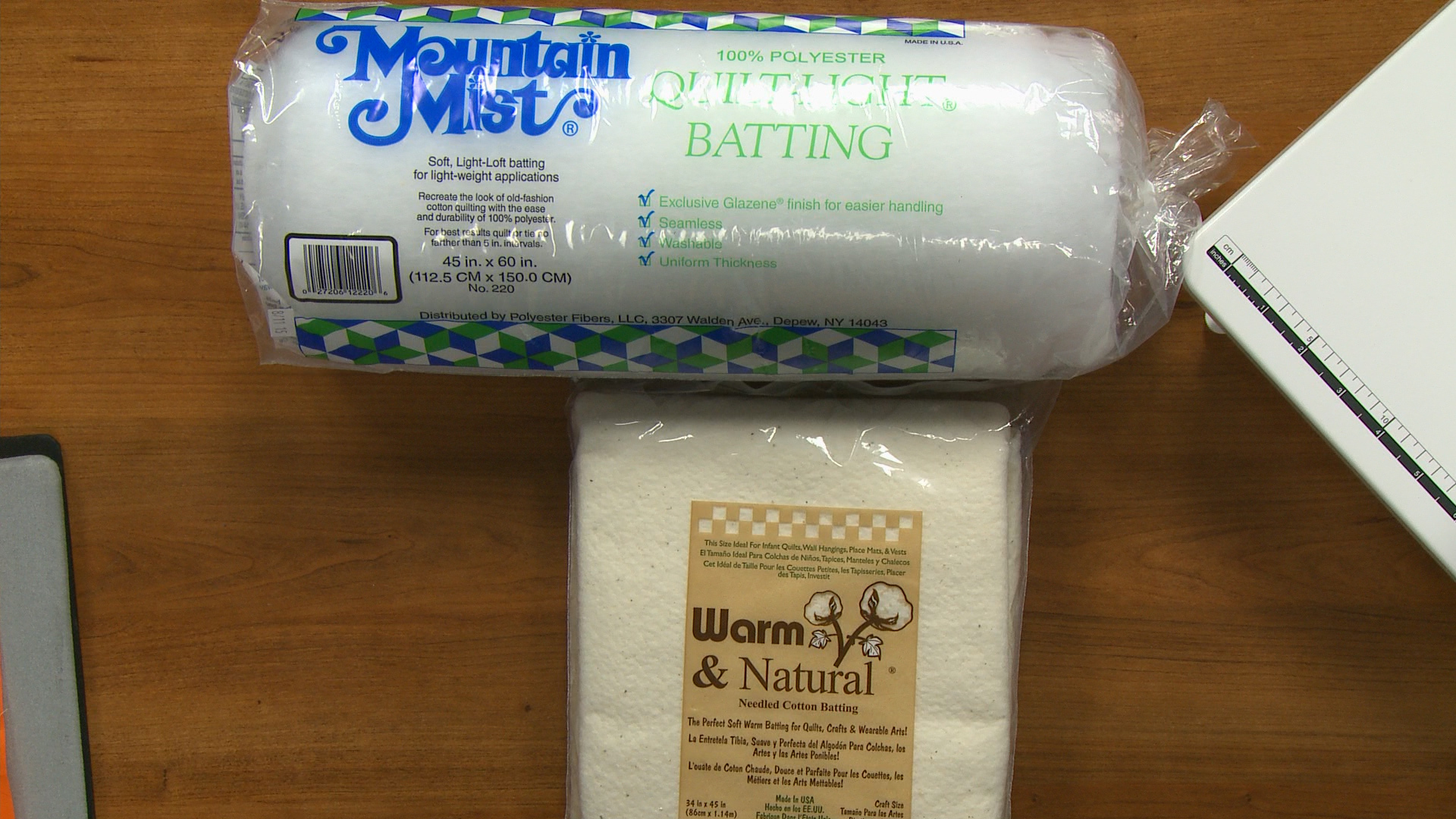 Selecting Batting and Backing Fabric