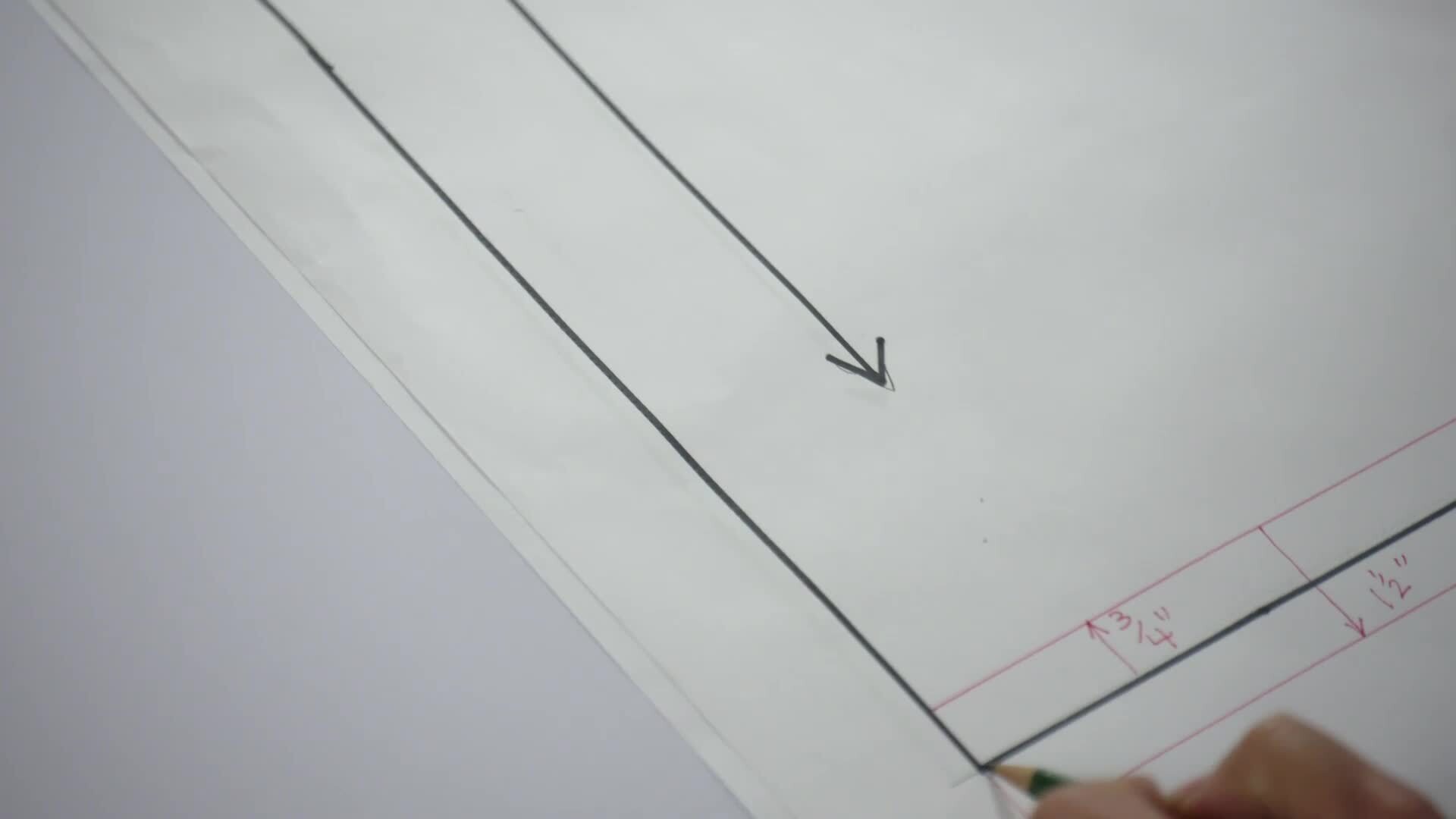 Drafting Lining & Support Pieces