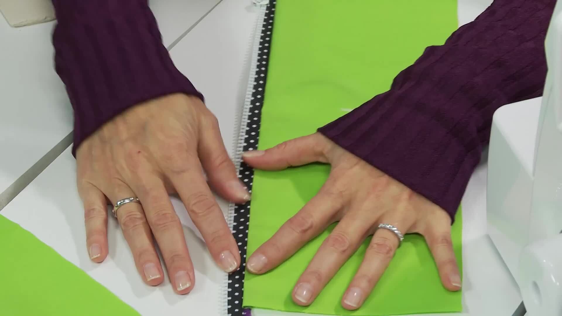 Inserting a Separating Zipper