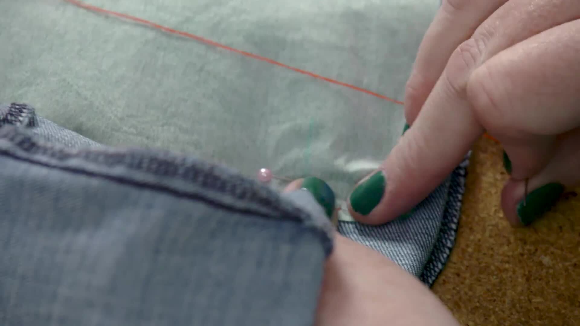 Hand-Stitched Patching