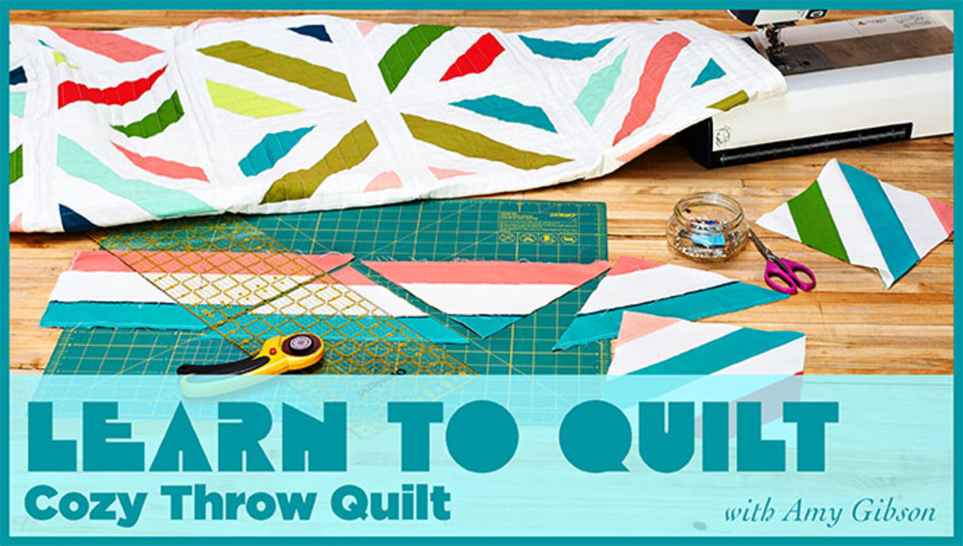 Learn to Quilt: Cozy Throw Quilt