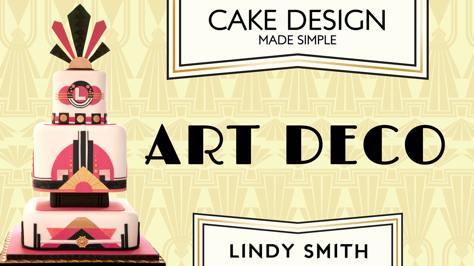 Evil Cake Genius - Just loving this Art Deco beauty by Adorn Cakes Our Art  Deco Wrought Iron Stencil used to perfection!! Shop all of our Art Deco  Stencil HERE: http://evilcakegenius.com/index.php/stencils/stencils-for- cakes/art-deco.html?limit=30 |
