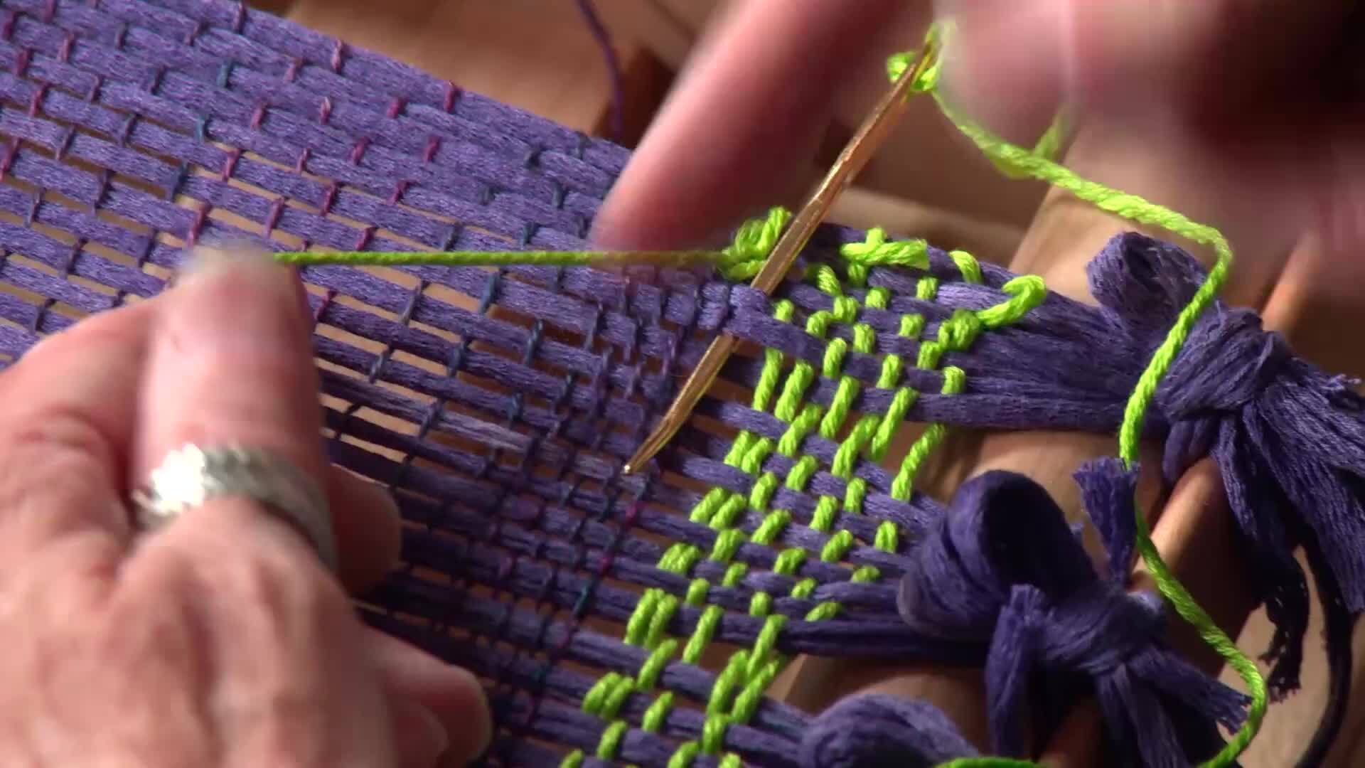 Crammed & Spaced Windowpane Scarf