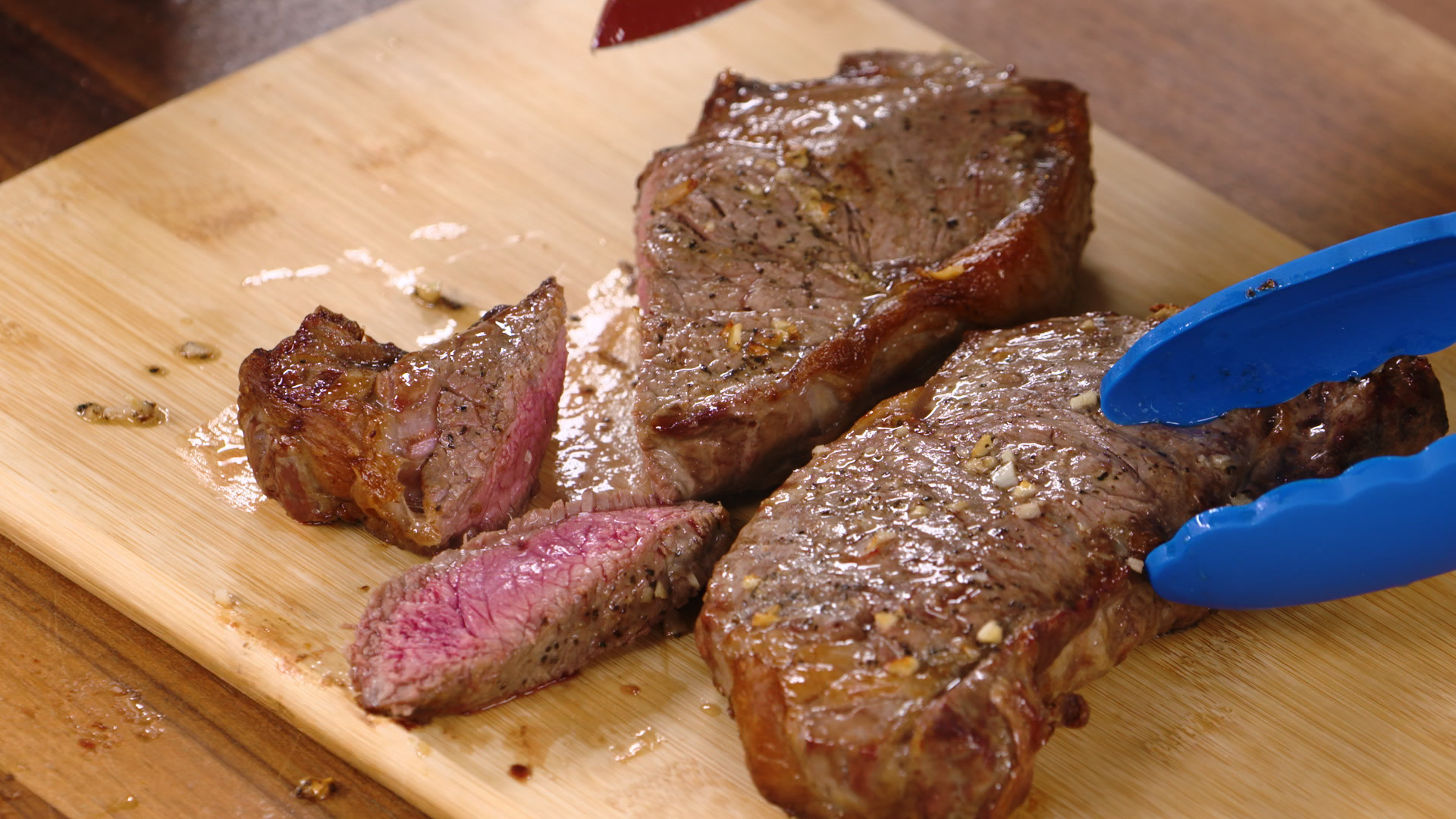 Perfect Pork Chops + Classic Strip Steaks