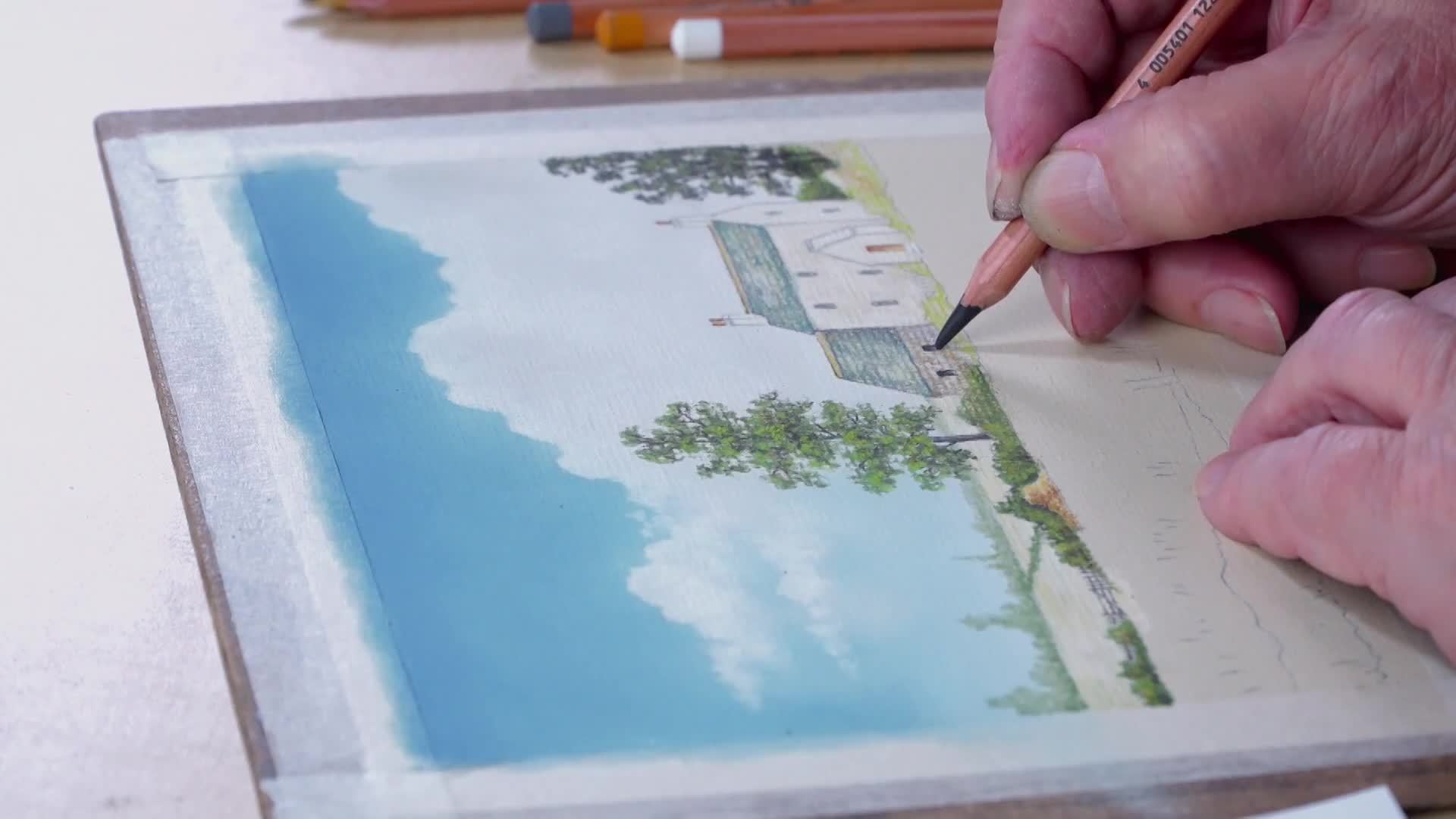 Landscape: Farmhouse