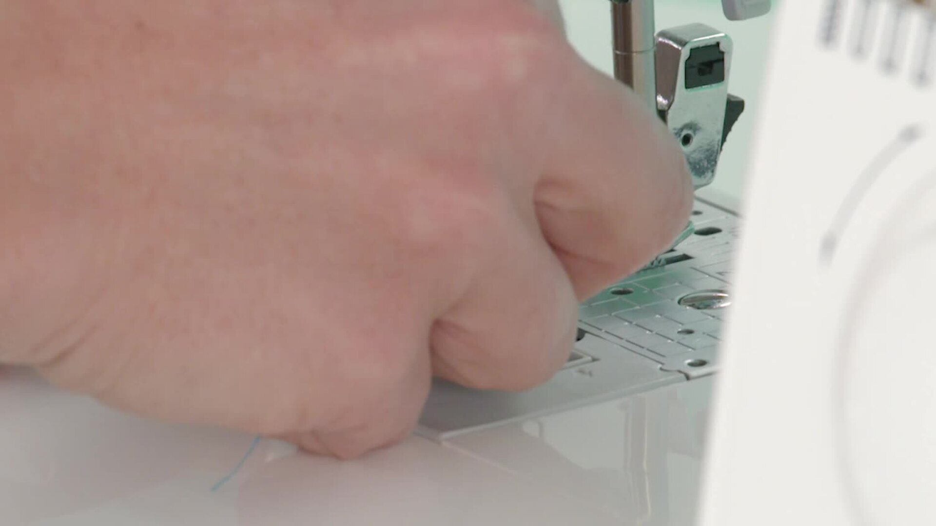 Threading the Sewing Machine