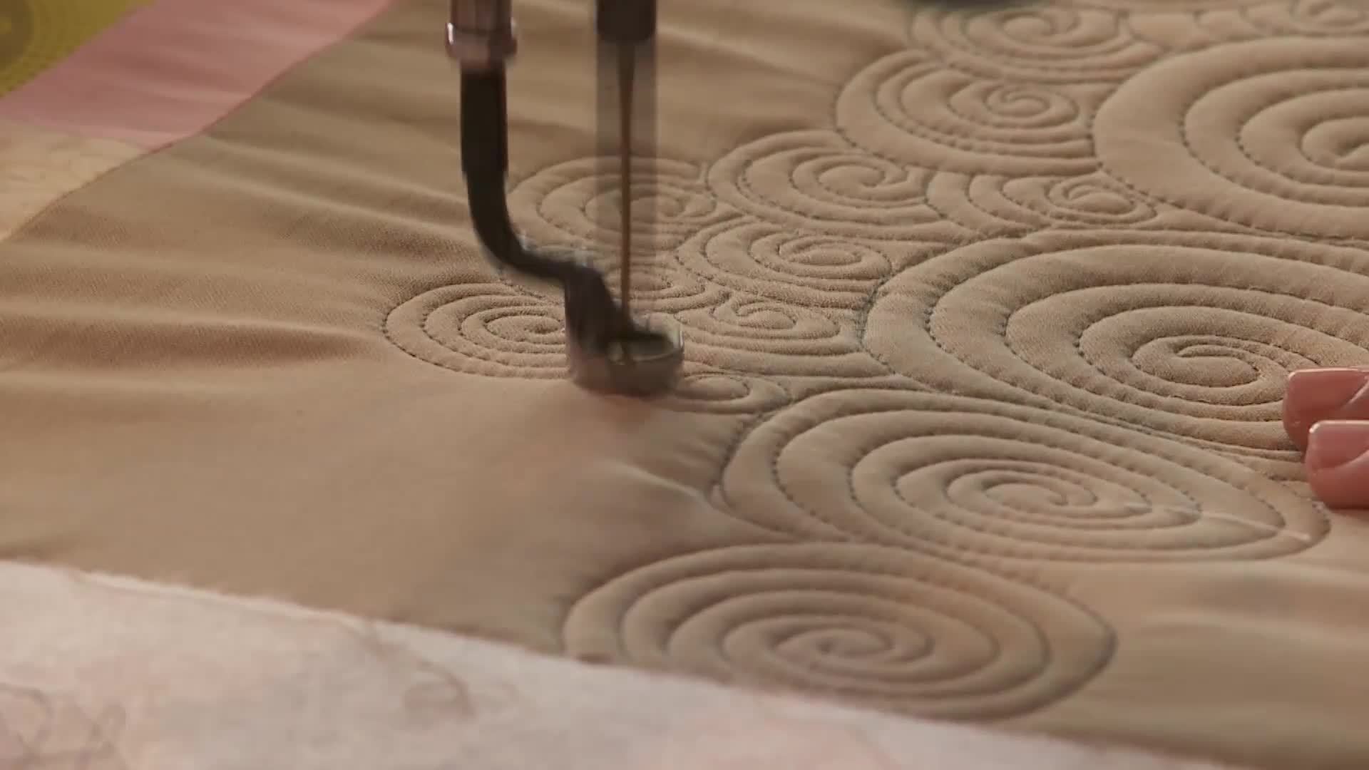 Stitching in Negative Space