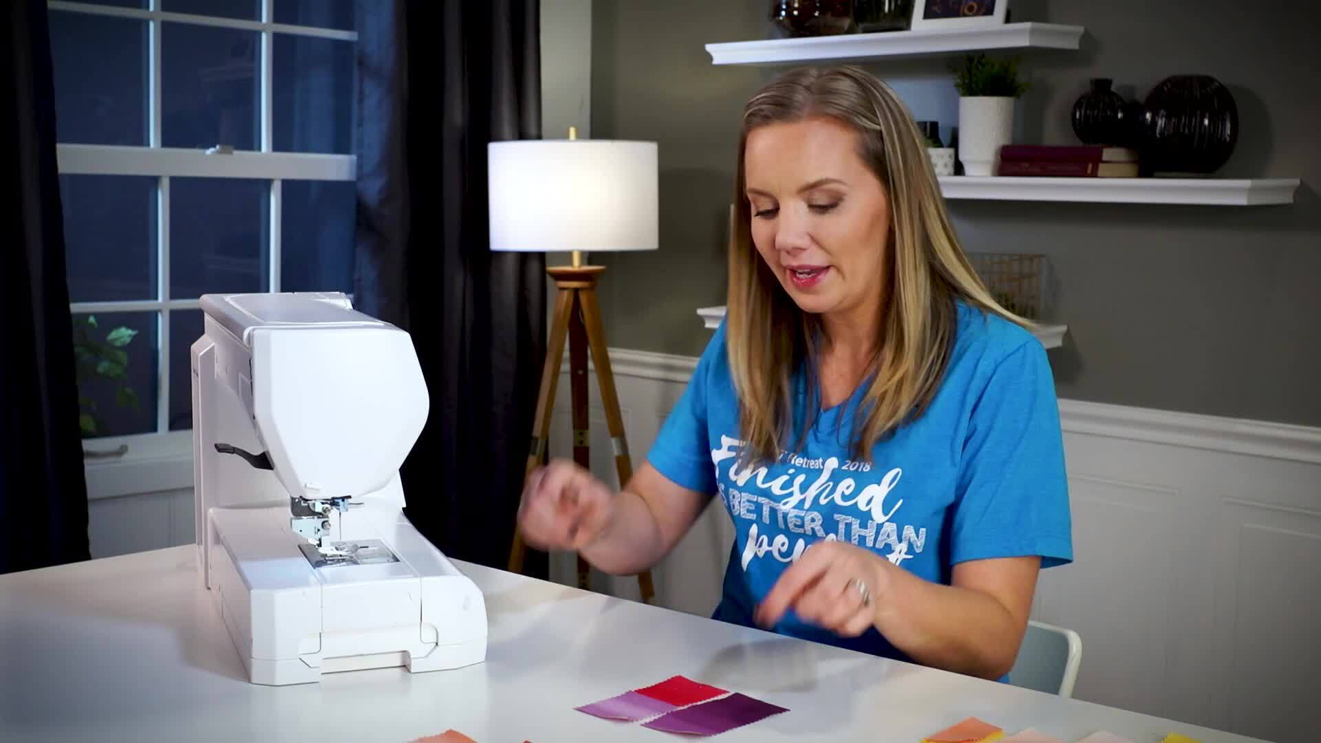 Curved Log Cabin Quilt