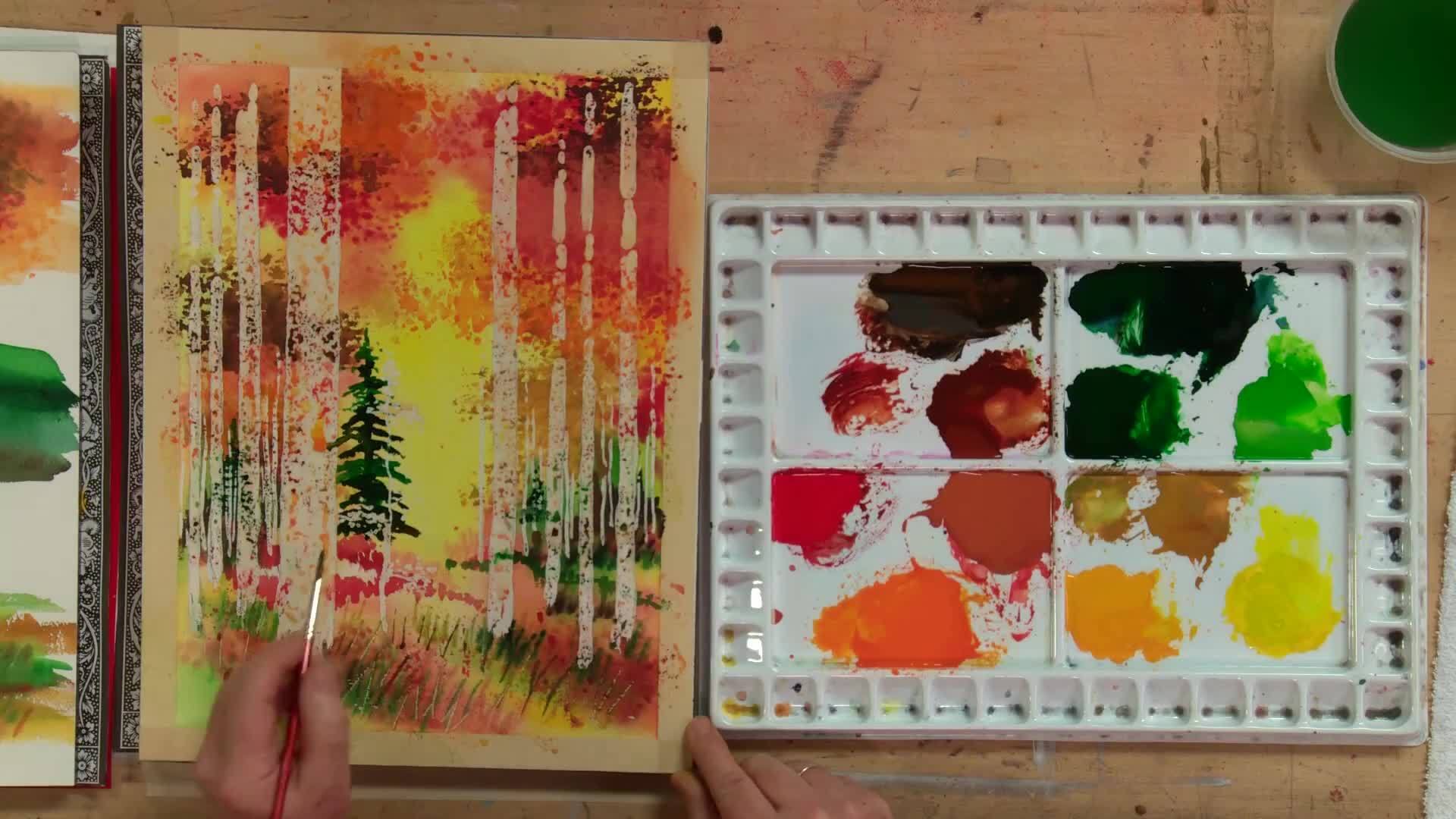 Adding Detail Over the Wash