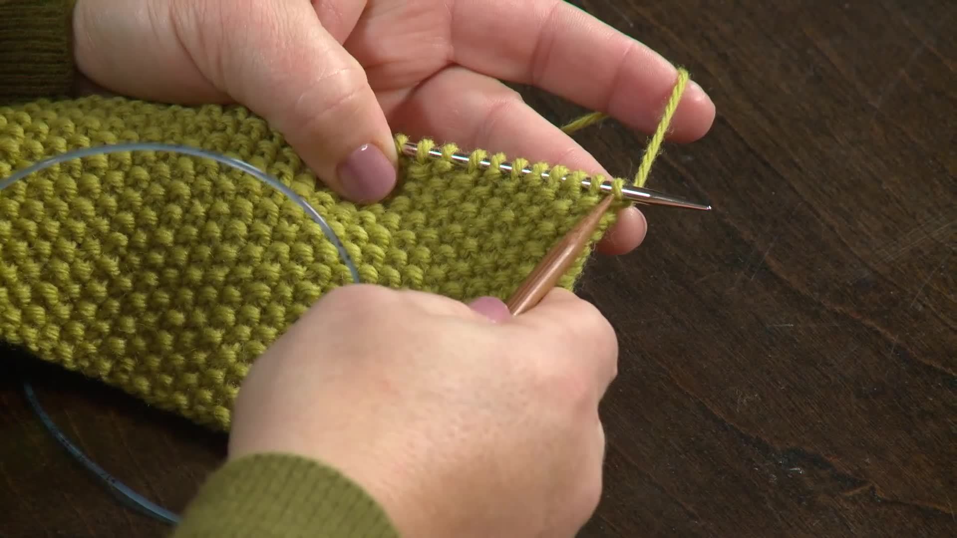 Time Savers: Using Knit & Purl Together