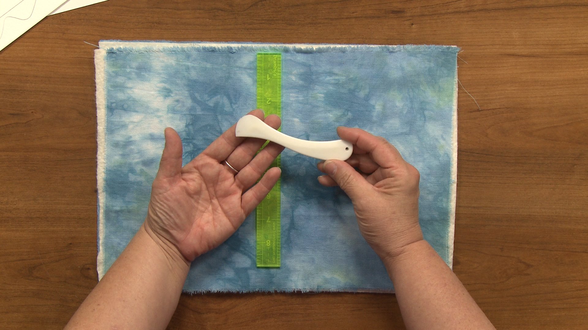 Marking Lines for Stitching, Plus Easy Pin Basting