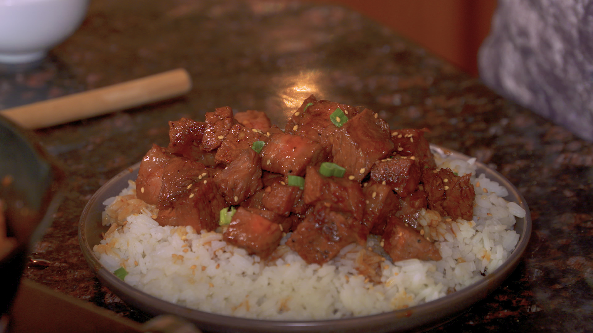 Easy Mongolian Beef Bowls