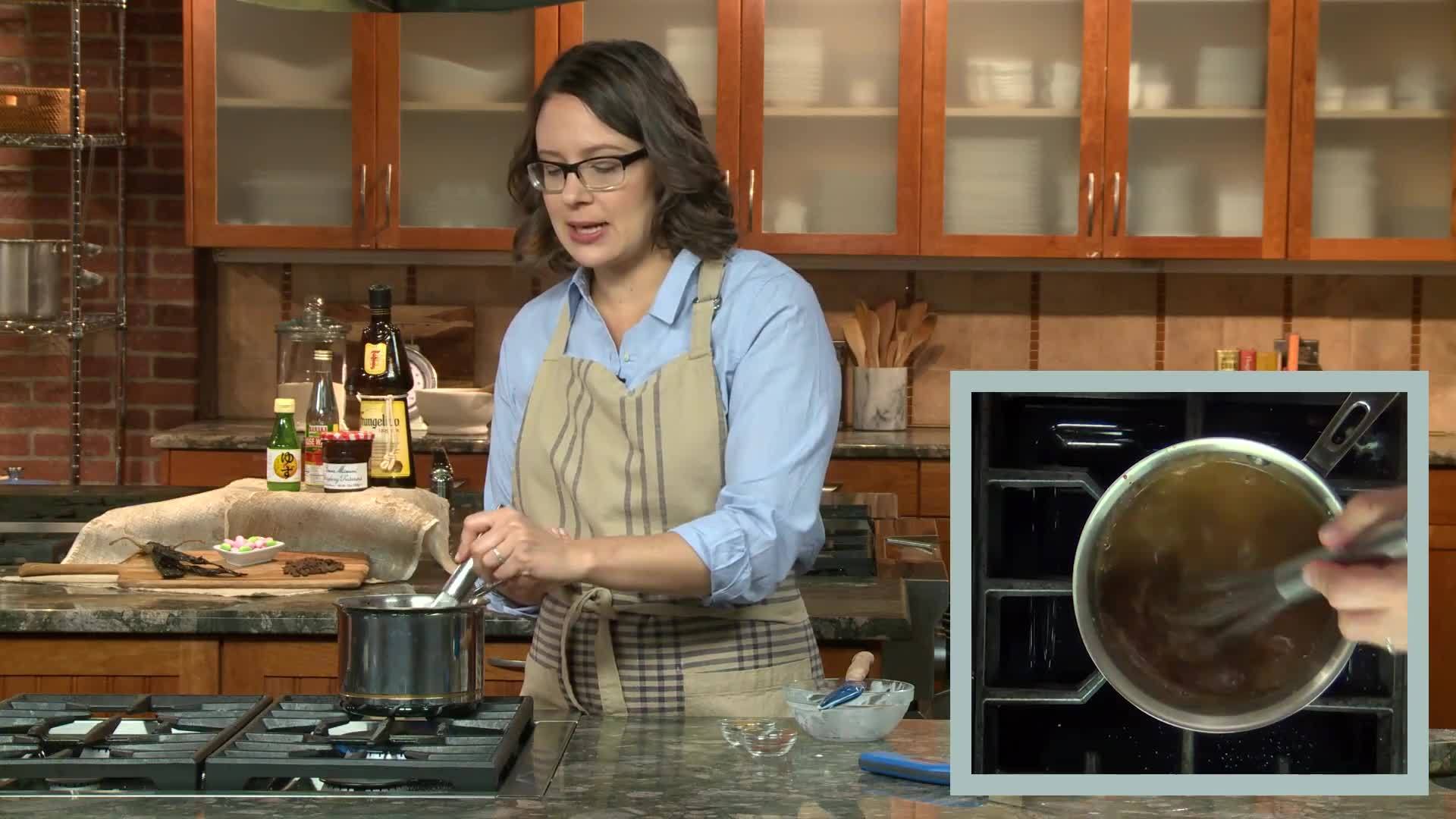 Mexican Chocolate-Chile Cake