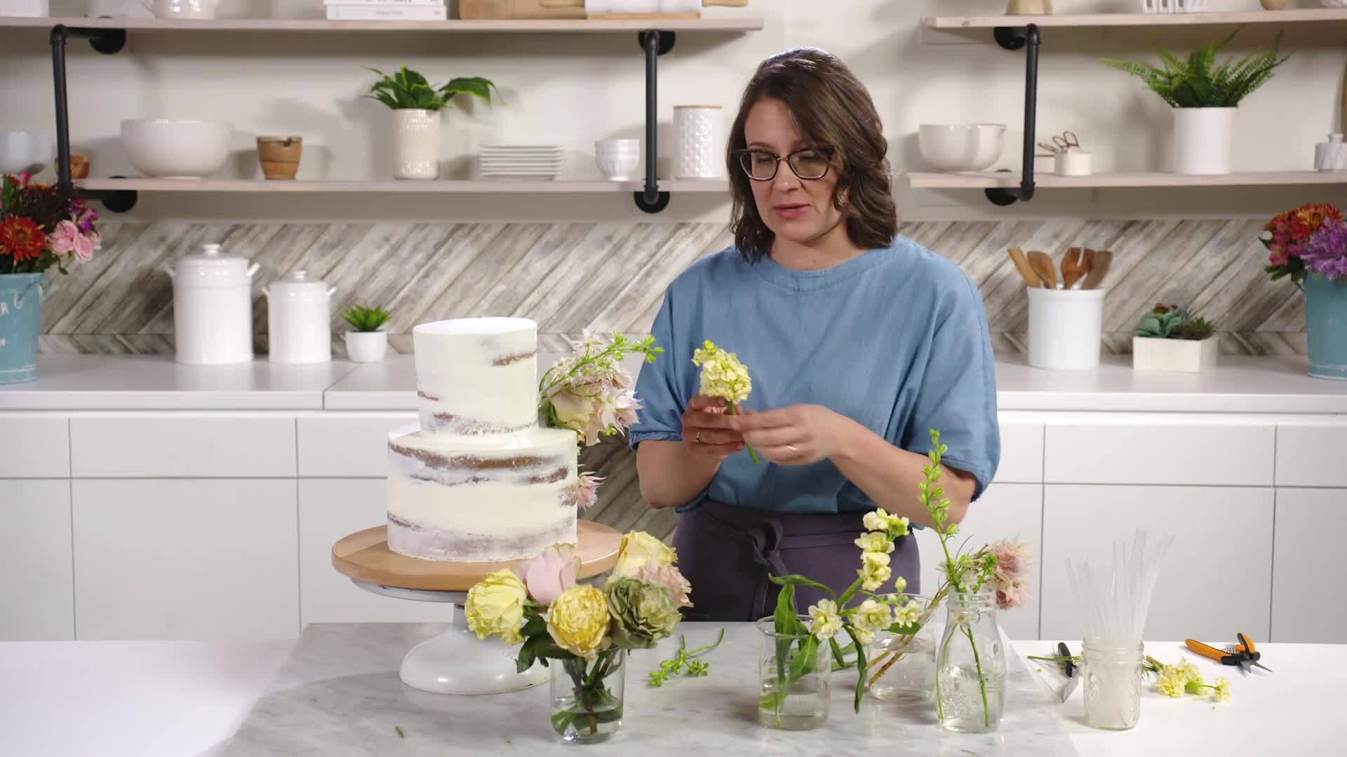 Vintage Boho-Inspired Cake