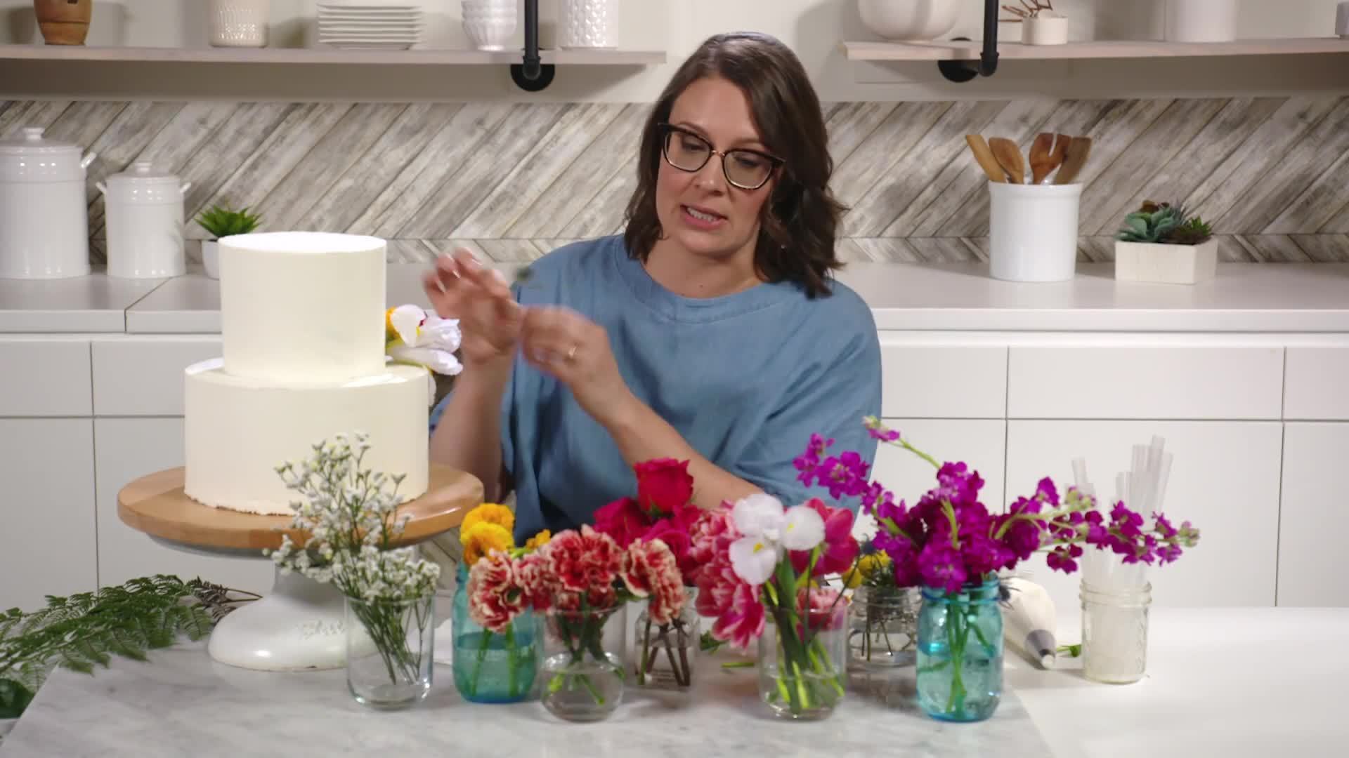 Stunning Colors Cake