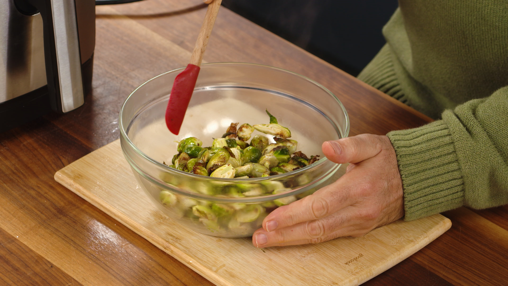 Brussels Sprouts + Parsnips