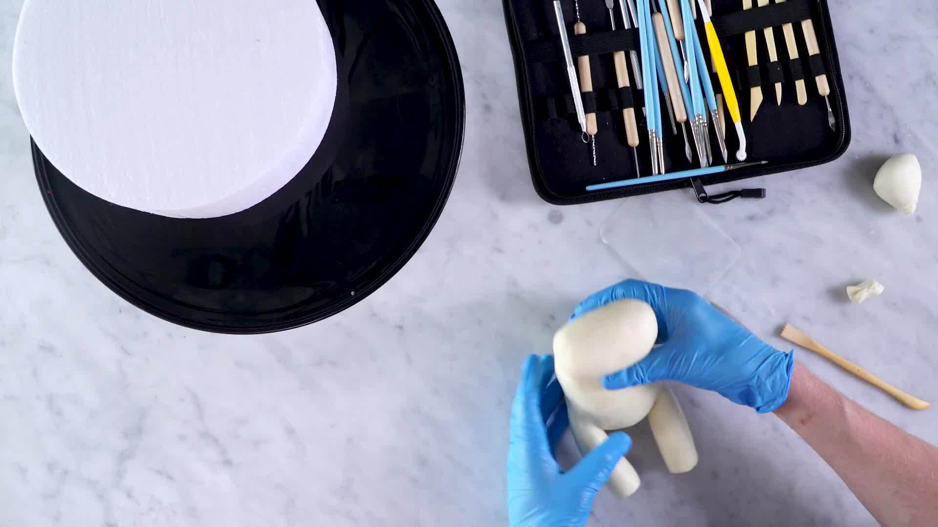 Bloated Monster Rainbow Cake