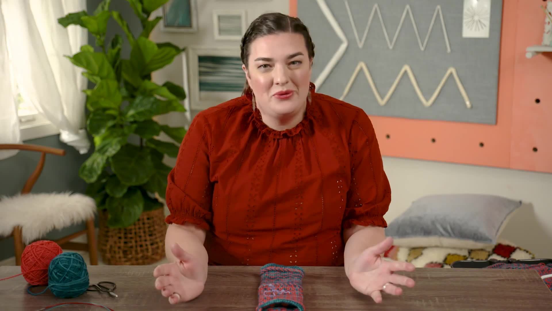 Bind-Off &amp; Afterthought Thumb