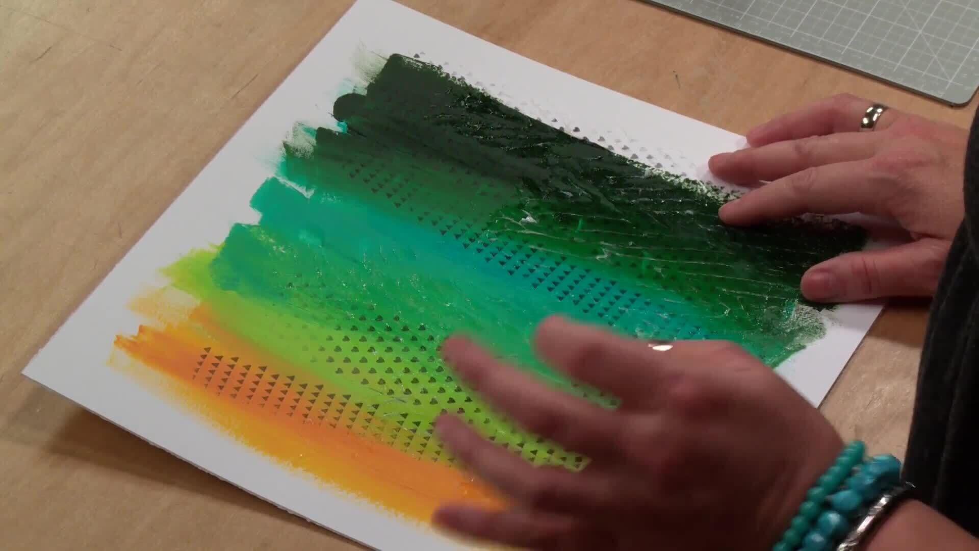 Creating Texture With Stamping